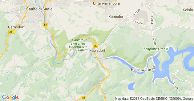 Karte Kaulsdorf