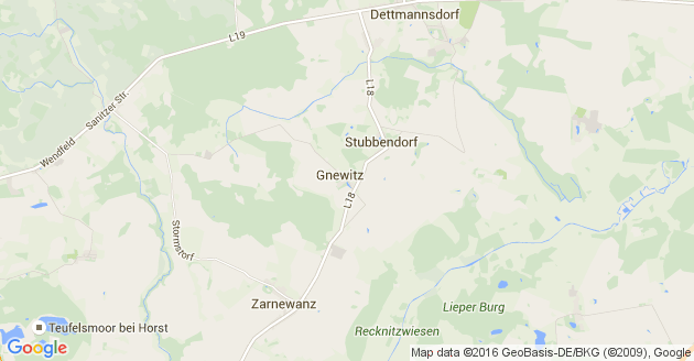 Karte Gnewitz