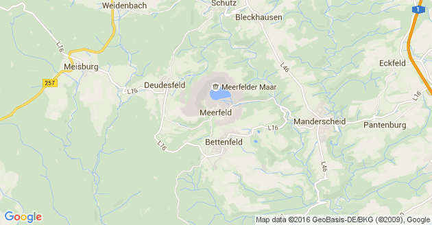 Karte Meerfeld