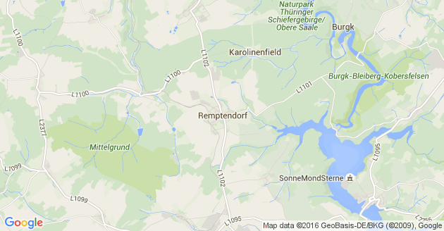 Karte Remptendorf