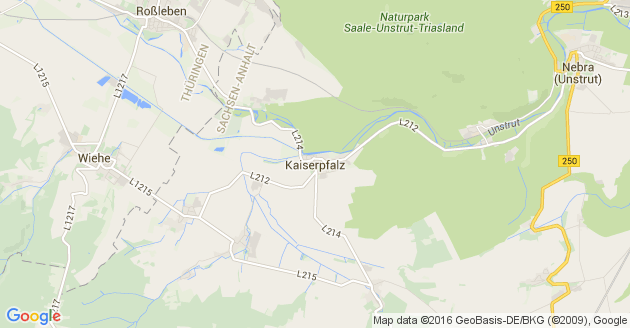 Karte Kaiserpfalz