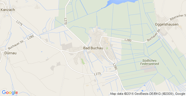 Karte Bad Buchau