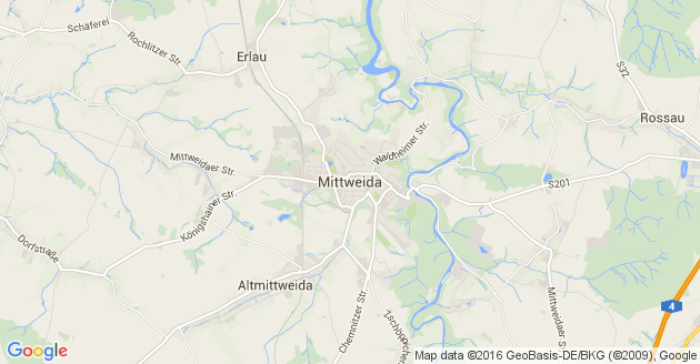 Karte Mittweida