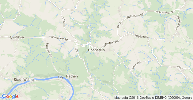 Karte Hohnstein