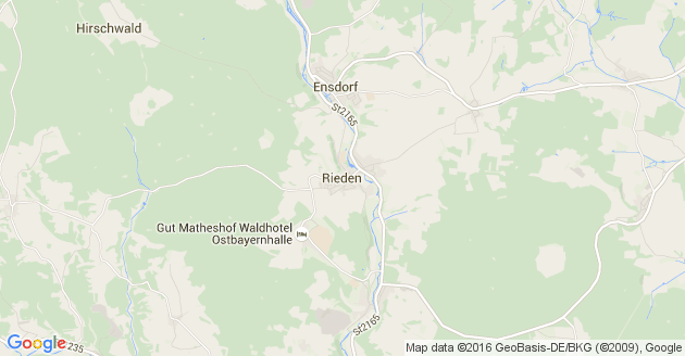 Karte Rieden in der Oberpfalz