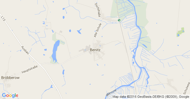 Karte Benitz