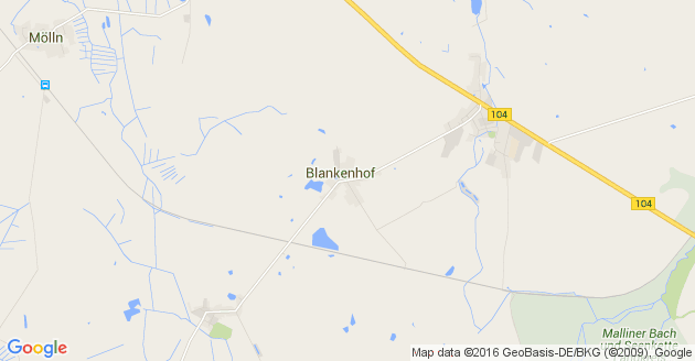 Karte Blankenhof