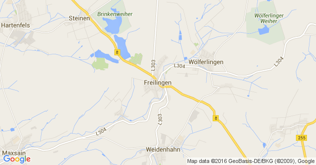 Karte Freilingen im Westerwald