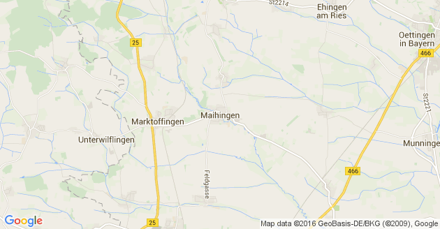 Karte Maihingen