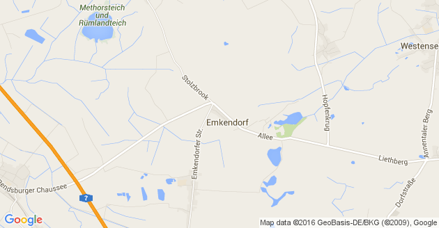 Karte Emkendorf