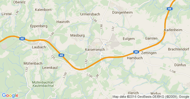 Karte Kaisersesch