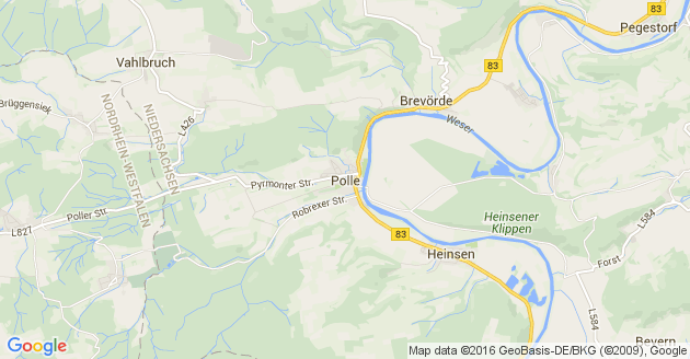 Karte Polle