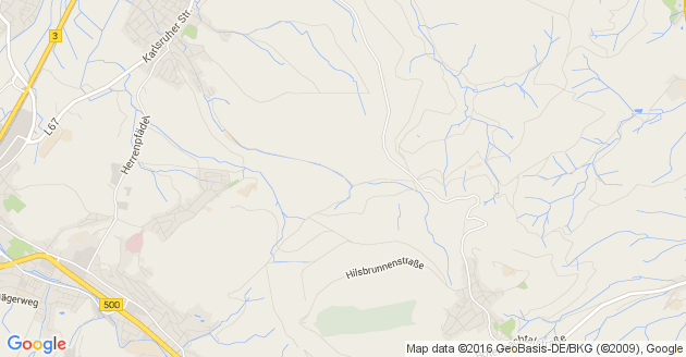 Karte Eberbach in Baden