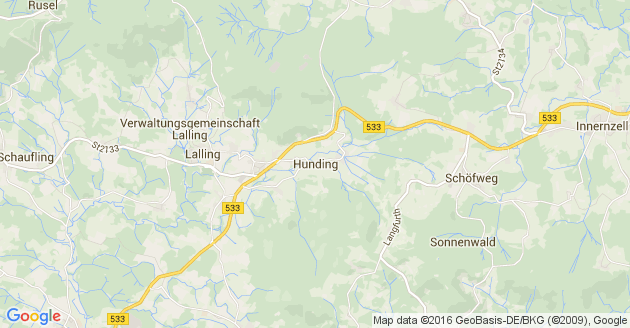 Karte Hunding