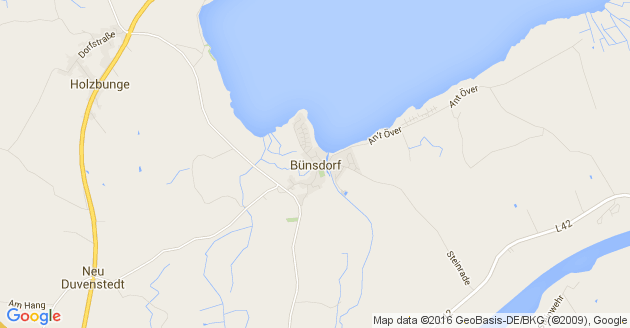 Karte Bünsdorf