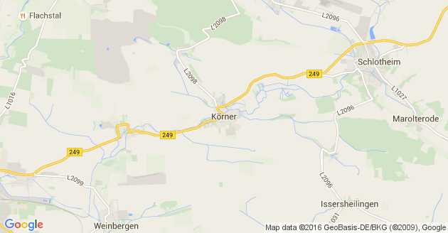 Karte Körner