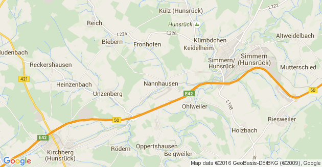 Karte Nannhausen
