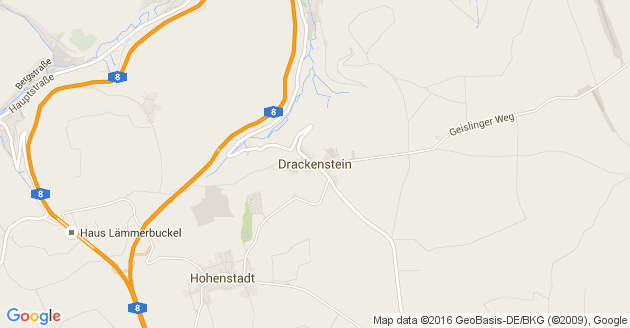 Karte Drackenstein