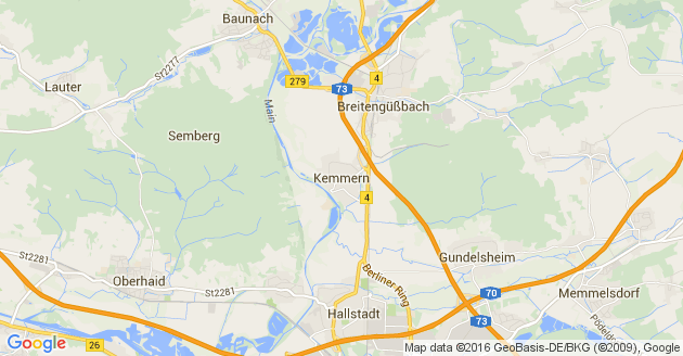 Karte Kemmern