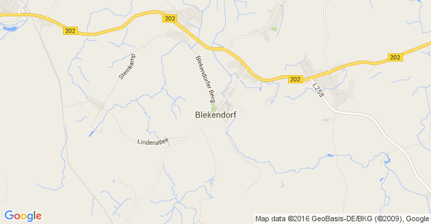 Karte Blekendorf