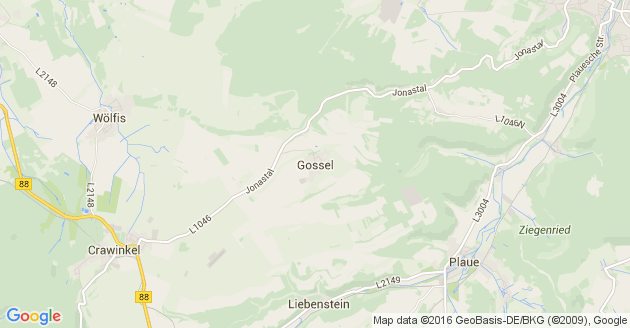 Karte Gossel