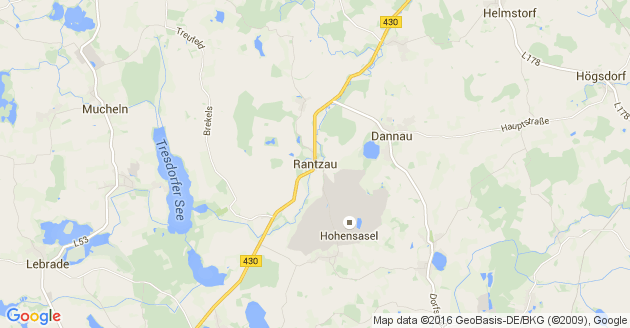 Karte Rantzau