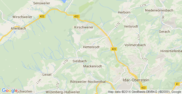 Karte Hettenrodt