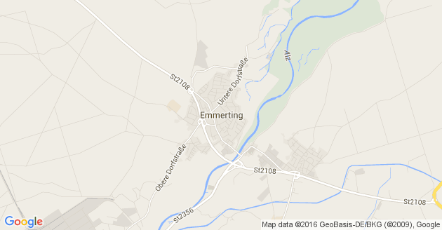 Karte Emmerting