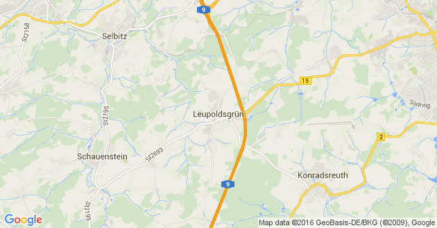 Karte Leupoldsgrün