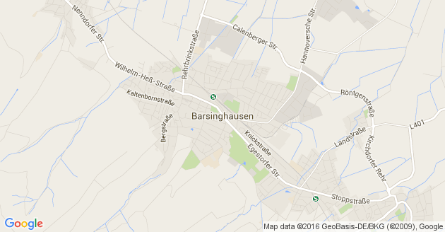 Karte Barsinghausen