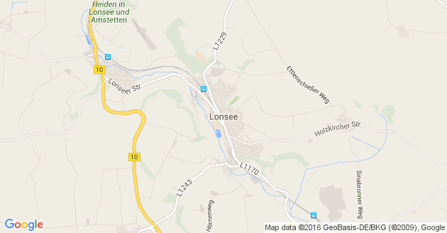 Karte Lonsee