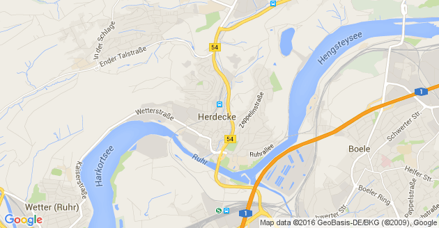 Karte Herdecke