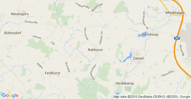 Karte Rehhorst