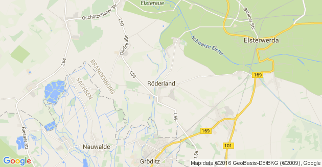 Karte Röderland