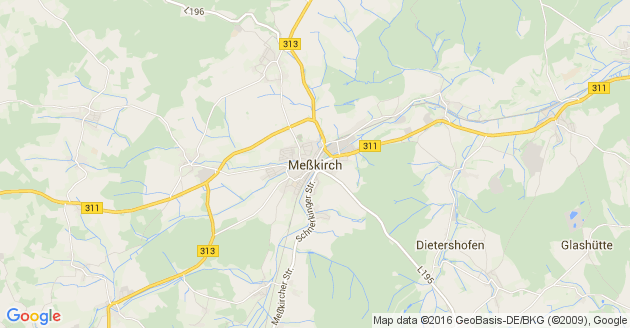 Karte Meßkirch