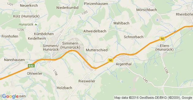 Karte Mutterschied