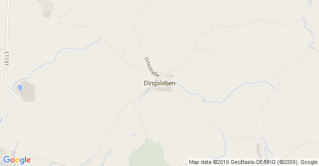 Karte Dingsleben