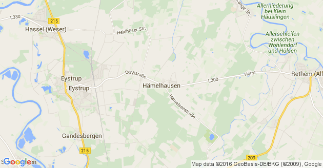 Karte Hämelhausen