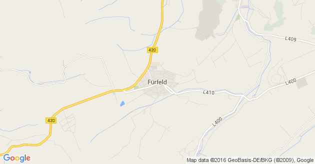 Karte Fürfeld Kreis Bad Kreuznach