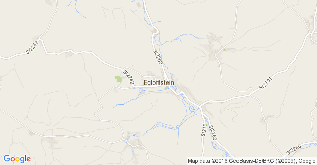 Karte Egloffstein