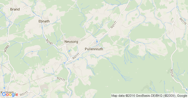 Karte Pullenreuth