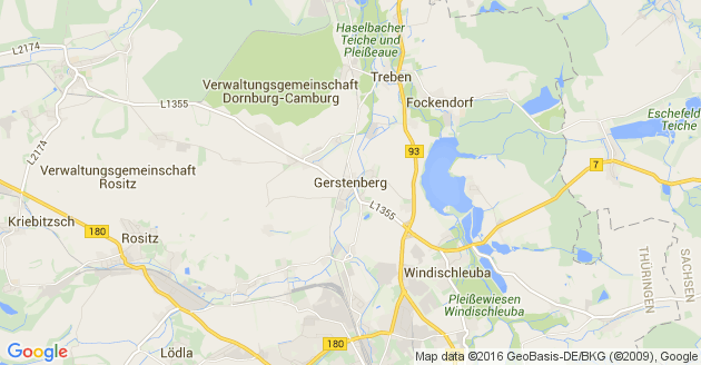 Karte Gerstenberg            