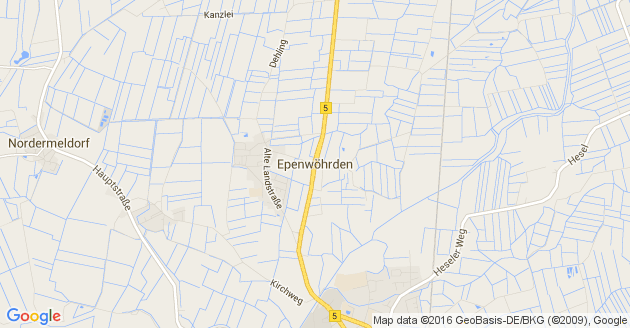 Karte Epenwöhrden