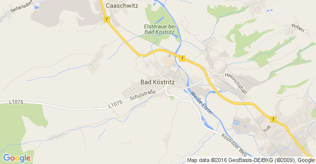 Karte Bad Köstritz