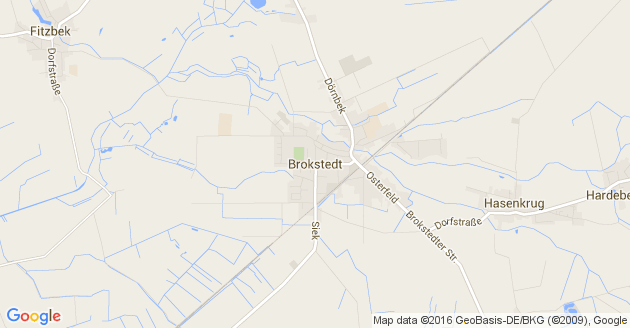 Karte Brokstedt