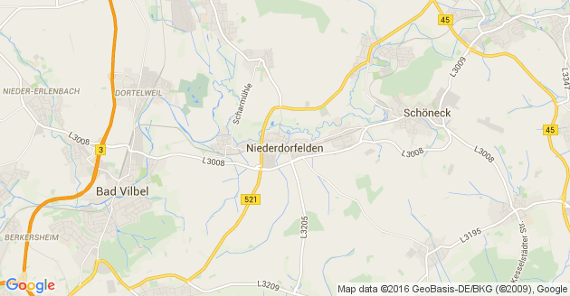 Karte Niederdorfelden
