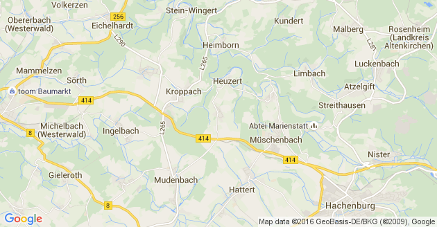 Karte Marzhausen