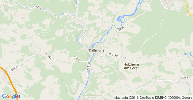 Karte Kallmünz