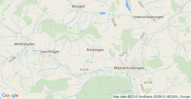 Karte Röckingen
