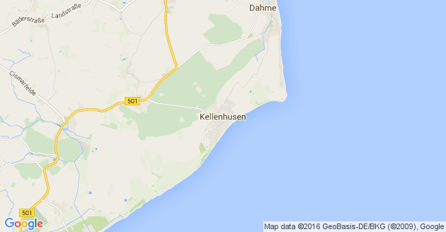Karte Kellenhusen an der Ostsee